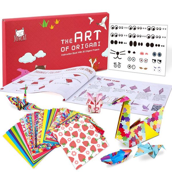 other arts and crafts 90pcs double sided colorful origami paper 30 projects instruction booklet for diy & kids adults gift
other arts and crafts 90pcs double sided colorful origami paper 30 projects instruction booklet for diy & kids adults gift