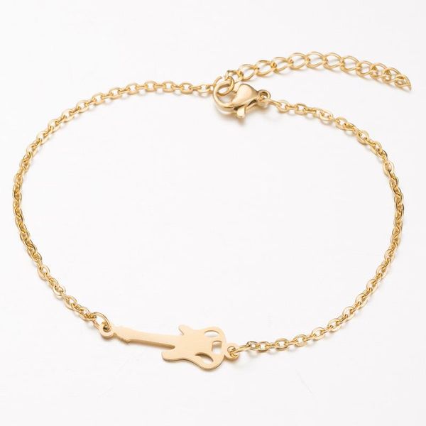 simple bracelets women stainless steel adjustable bracelet couple charms accessories women's gold ladies guitar woman charm, Golden;silver
simple bracelets women stainless steel adjustable bracelet couple charms accessories women's gold ladies guitar woman charm, Golden;silver