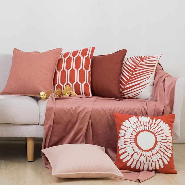 cushion/decorative pillow red sun flower geometric solid sofa decorative cushion cover cotton linen bed chair car home white pink pillowcase
cushion/decorative pillow red sun flower geometric solid sofa decorative cushion cover cotton linen bed chair car home white pink pillowcase