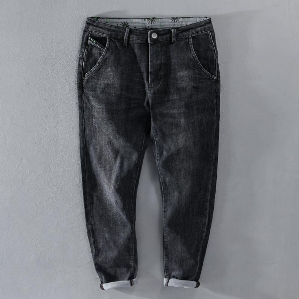 men's jeans suehaiwe's brand italy casual cotton men pants trendy denim trousers for comfortable ankle-length stretch spodnie, Blue
men's jeans suehaiwe's brand italy casual cotton men pants trendy denim trousers for comfortable ankle-length stretch spodnie, Blue