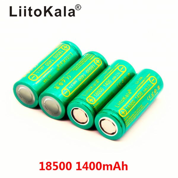 liitokala lii-14a 1400mah 3.7v 18500 battery, rechargeable cell with good capacity, high performance lithium ion , used for led flashlight h
liitokala lii-14a 1400mah 3.7v 18500 battery, rechargeable cell with good capacity, high performance lithium ion , used for led flashlight h