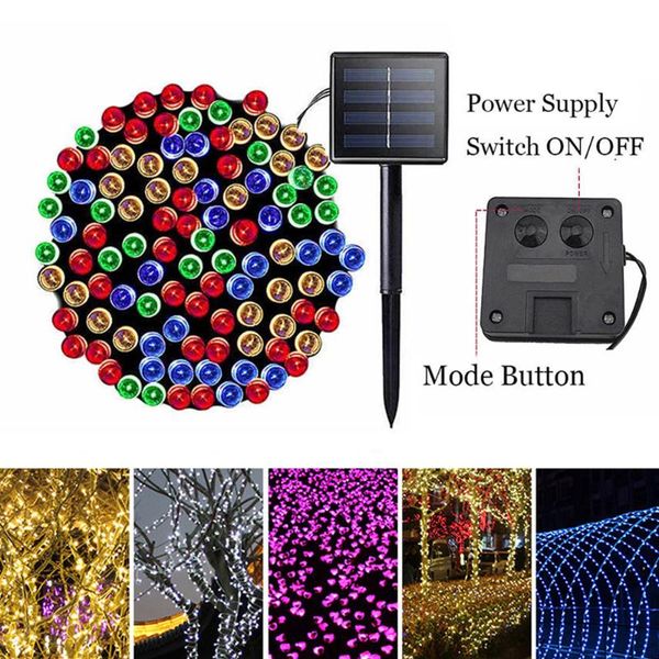 solar lamps 200 led string lights outdoor waterproof for garden party decoration 8mode fairy strip light christmas garland lam
solar lamps 200 led string lights outdoor waterproof for garden party decoration 8mode fairy strip light christmas garland lam