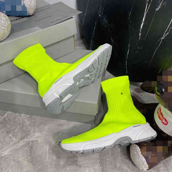 boots 2022 designer sock sports speed b shoes luxury women men socks slides fluorescent green trend nylon platform ankle couple models k15r, Black
boots 2022 designer sock sports speed b shoes luxury women men socks slides fluorescent green trend nylon platform ankle couple models k15r, Black