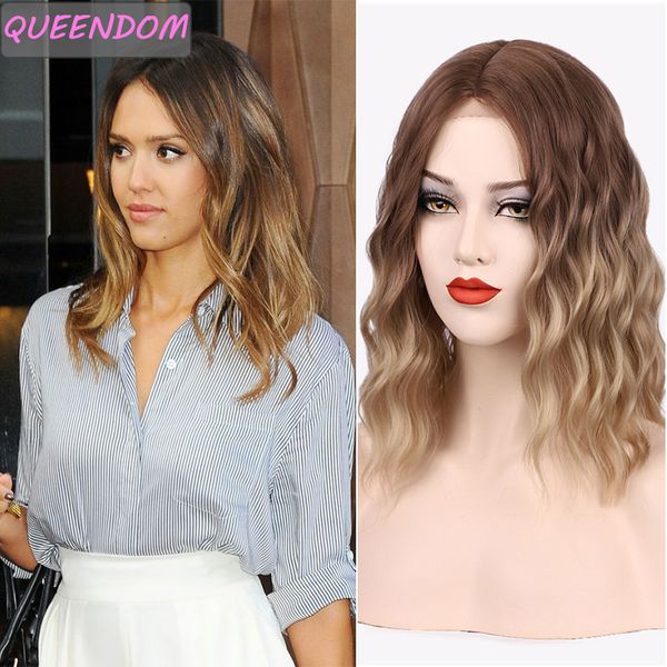 ombre blonde synthetic short wavy bob wigs middle part natural wave u part wig medium length womens daily cosplay wig for afro, Black
ombre blonde synthetic short wavy bob wigs middle part natural wave u part wig medium length womens daily cosplay wig for afro, Black