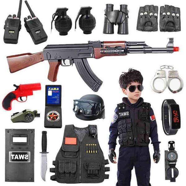 4535children's gun suit war small swat clothes police toy boys cs special forces equipment 3-6-10 years old
4535children's gun suit war small swat clothes police toy boys cs special forces equipment 3-6-10 years old