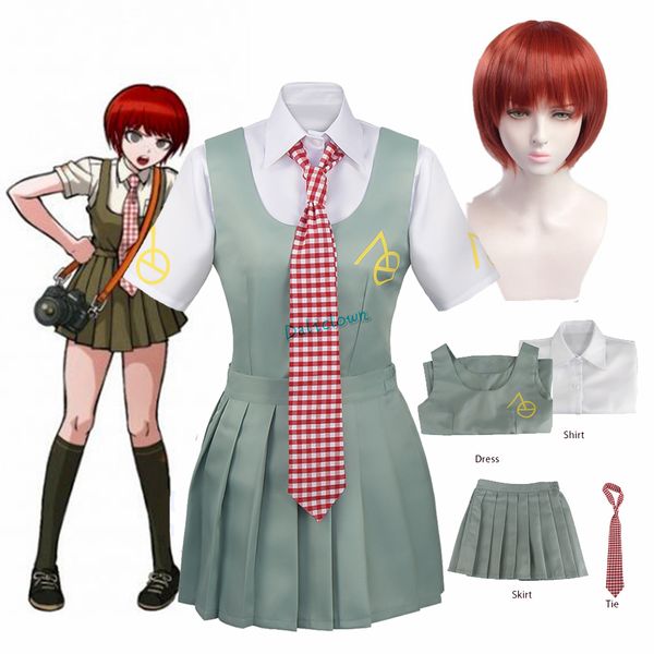 anime costumes anime danganronpa mahiru koizumi cosplay costume japanese uniform sailor suit women dress girls clothing, Black
anime costumes anime danganronpa mahiru koizumi cosplay costume japanese uniform sailor suit women dress girls clothing, Black