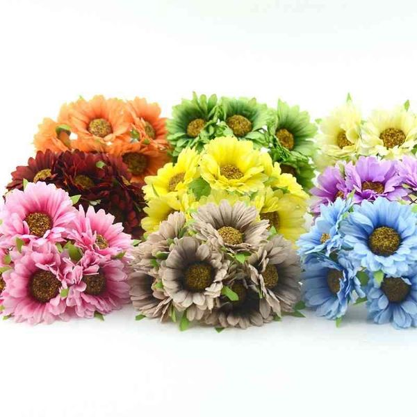 decorative flowers & wreaths silk sunflower bouquet for wedding decoration scrapbooking diy craft fake 6pcs daisy artificial flower
decorative flowers & wreaths silk sunflower bouquet for wedding decoration scrapbooking diy craft fake 6pcs daisy artificial flower