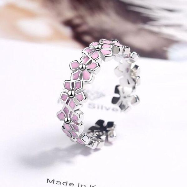 wedding rings fashion flower leaf pink drop glaze open finger ring 925 silver jewelry for women girls wholesale, Slivery;golden
wedding rings fashion flower leaf pink drop glaze open finger ring 925 silver jewelry for women girls wholesale, Slivery;golden