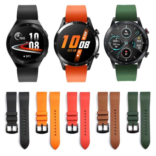watch bands uebn fluorine rubber strap for huawei gt 2e bracelet 2 magic 42mm 46mm watchbands, Black;brown
watch bands uebn fluorine rubber strap for huawei gt 2e bracelet 2 magic 42mm 46mm watchbands, Black;brown
