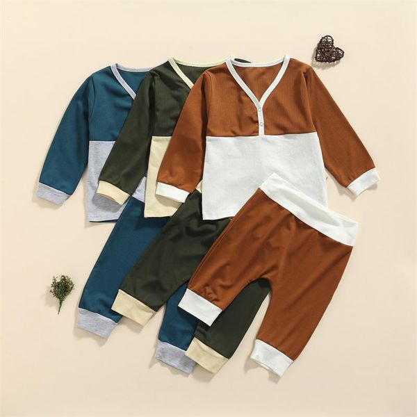clothing sets 2021 0-5y casual kids baby boy clothes set patch v neck long sleeve t -shirt harem pants spring autumn 2pcs outfits, White
clothing sets 2021 0-5y casual kids baby boy clothes set patch v neck long sleeve t -shirt harem pants spring autumn 2pcs outfits, White