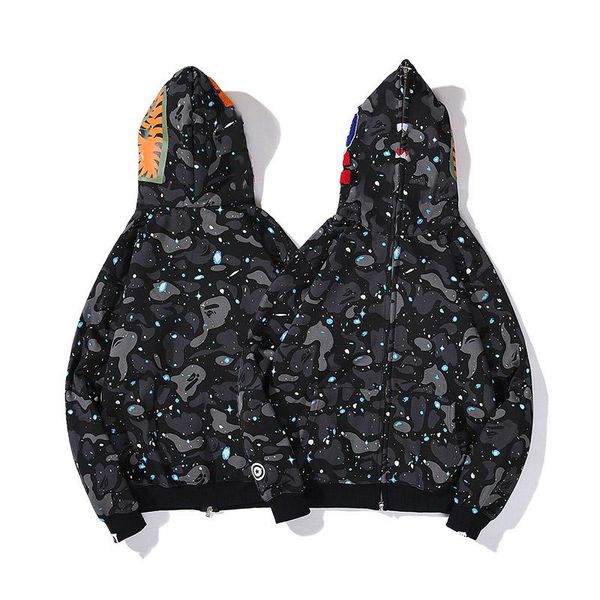 2021 european american men's hoodies fashion sweater printed camouflage cardigan classic autumn and winter hip-hop sports style plush, Black
2021 european american men's hoodies fashion sweater printed camouflage cardigan classic autumn and winter hip-hop sports style plush, Black