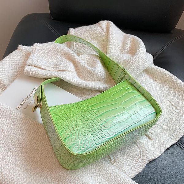 evening bags crocodile pattern gradient pu leather small underarm baguette shoulder phone purse and handbags for ladies luxury designer
evening bags crocodile pattern gradient pu leather small underarm baguette shoulder phone purse and handbags for ladies luxury designer