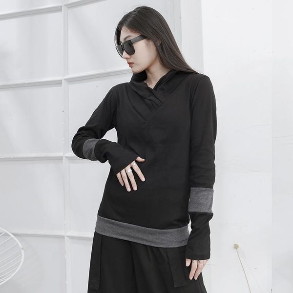 women's t-shirt spring and autumn long sleeve bottomed shirt pile neck large black gray with street japanese han banchao, White
women's t-shirt spring and autumn long sleeve bottomed shirt pile neck large black gray with street japanese han banchao, White