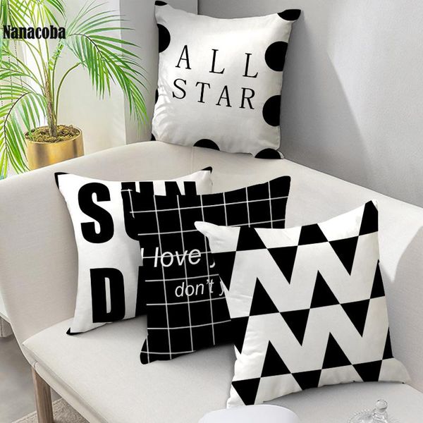 cushion/decorative pillow black white geometric plaid seat cushion cover polyester decor pillows throw sofa cushions 45*45 printed pillowcov
cushion/decorative pillow black white geometric plaid seat cushion cover polyester decor pillows throw sofa cushions 45*45 printed pillowcov