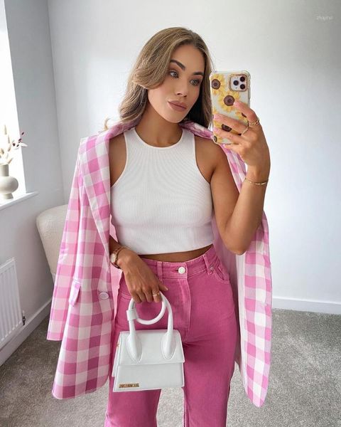 two piece dress 2021 women two-piece set loose pink cotton plaid vintage office lady single breasted blazer female high waist skirt suit, White
two piece dress 2021 women two-piece set loose pink cotton plaid vintage office lady single breasted blazer female high waist skirt suit, White