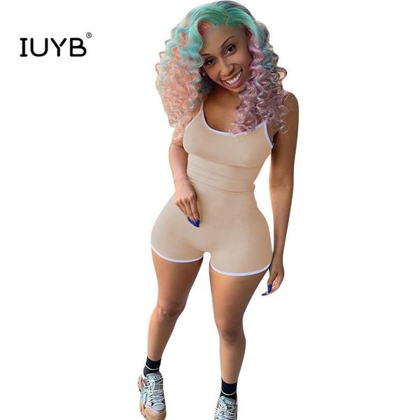 women's jumpsuits & rompers iuyb colorful solid maxi 2021 summer women sleeveless short playsuit spaghetti strap casual beach style wyn, Black;white
women's jumpsuits & rompers iuyb colorful solid maxi 2021 summer women sleeveless short playsuit spaghetti strap casual beach style wyn, Black;white