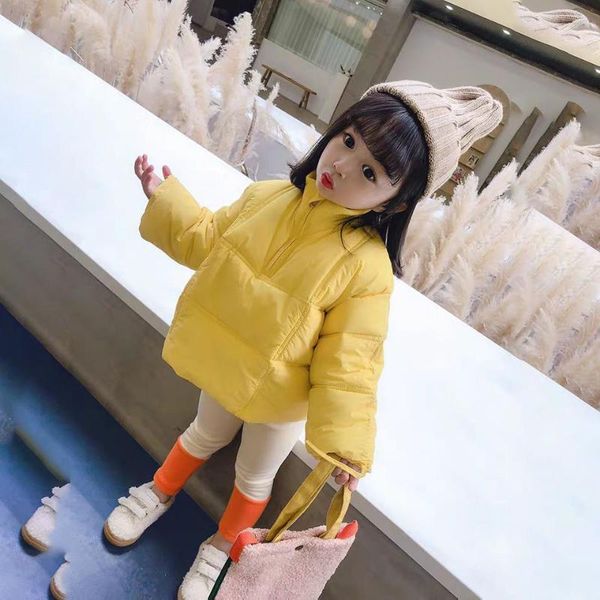 down coat korean style cotton jackets for girls 2021 fashion thick turtleneck zipper kids winter solid color jacket 2-6 years, Blue;gray
down coat korean style cotton jackets for girls 2021 fashion thick turtleneck zipper kids winter solid color jacket 2-6 years, Blue;gray