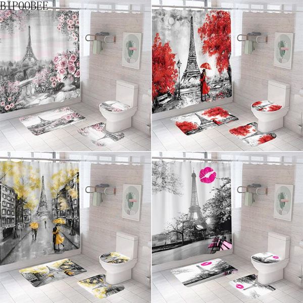 eiffel tower bathroom curtain set paris landscape bath mat sets shower curtains with hooks non-slip pedestal rug toilet cover
eiffel tower bathroom curtain set paris landscape bath mat sets shower curtains with hooks non-slip pedestal rug toilet cover