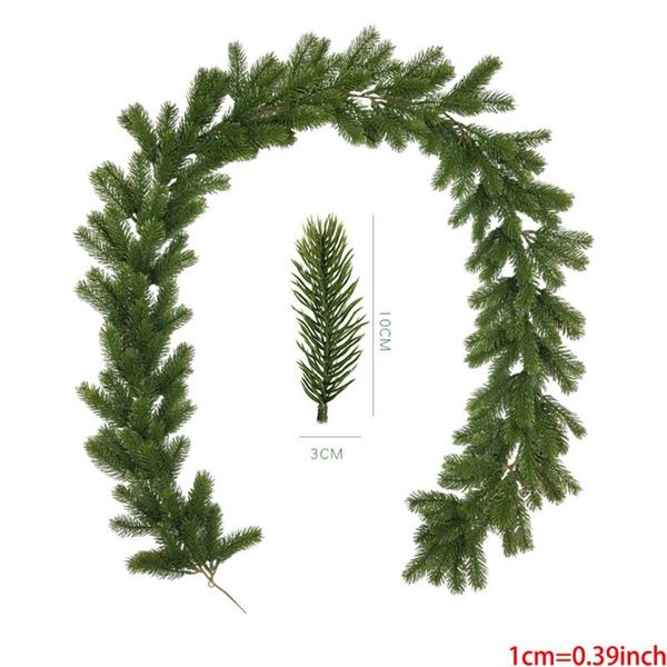 artificial matsuba leaf garland vines rattan greenery wedding backdrop arch wall decoration decorative flowers & wreaths