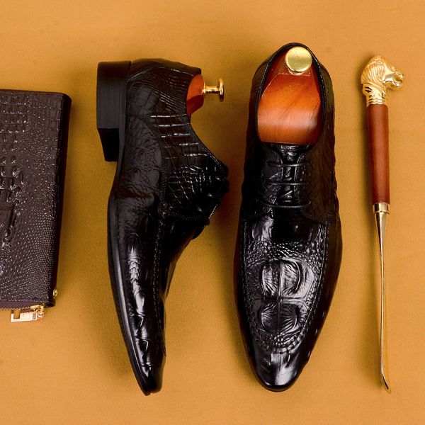 lacing mens pointed toe formal dress shoes genuine leather office business wedding brogue oxford shoe black khaki men italy shoe
lacing mens pointed toe formal dress shoes genuine leather office business wedding brogue oxford shoe black khaki men italy shoe