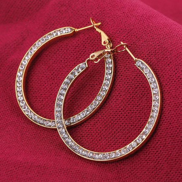 hoop & huggie 25 40mm korean cz stainless steel big smooth circle earring for women female retro drop earrings 2021trend fashion jewelry, Golden;silver
hoop & huggie 25 40mm korean cz stainless steel big smooth circle earring for women female retro drop earrings 2021trend fashion jewelry, Golden;silver