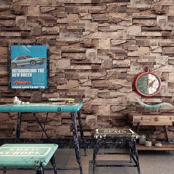 wallpapers rustic vintage 3d faux bricks wallpaper roll pvc industrial loft stones wall paper brown black grey waterproof washable
wallpapers rustic vintage 3d faux bricks wallpaper roll pvc industrial loft stones wall paper brown black grey waterproof washable