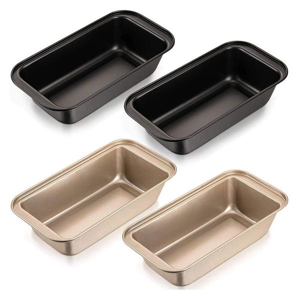 bread makers 4 piece non-stick pan carbon steel kitchen toast rectangular baking for home cakes or pies
bread makers 4 piece non-stick pan carbon steel kitchen toast rectangular baking for home cakes or pies