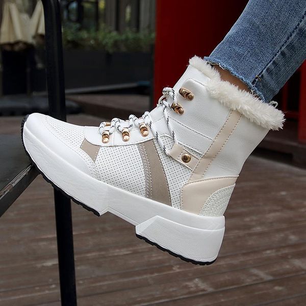 boots winter shoes women plush snow outdoor heel fashion keep warm women's lace up woman ankle botas, Black
boots winter shoes women plush snow outdoor heel fashion keep warm women's lace up woman ankle botas, Black