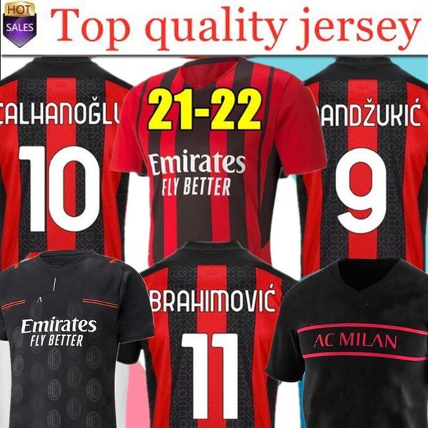 milan ac 21 22 soccer jersey ibrahimovic paqueta bennacer romagnoli calhanoglu 2021 2022 football shirt tonali rebic maillot men + kids kit, Black
milan ac 21 22 soccer jersey ibrahimovic paqueta bennacer romagnoli calhanoglu 2021 2022 football shirt tonali rebic maillot men + kids kit, Black