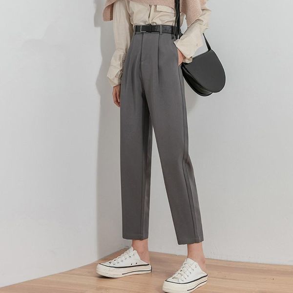 women's pants & capris 2021 spring suits for women solid belted blazer harem trousers high waist fall ankle-length loose plus size 619, Black;white
women's pants & capris 2021 spring suits for women solid belted blazer harem trousers high waist fall ankle-length loose plus size 619, Black;white
