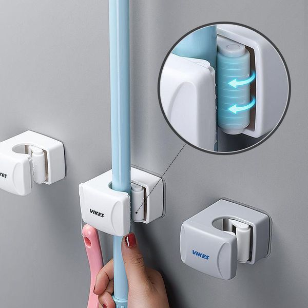 hooks & rails wall mounted mop bathroom storage rack bath organizer with hook fixed clip kitchen household tool without drill
hooks & rails wall mounted mop bathroom storage rack bath organizer with hook fixed clip kitchen household tool without drill