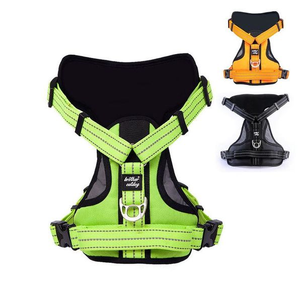 dog collars & leashes reflective harness pet training vest for medium large dogs adjustable professional safety vehicular outdoors
dog collars & leashes reflective harness pet training vest for medium large dogs adjustable professional safety vehicular outdoors
