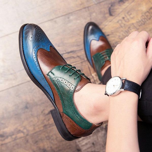 dress shoes men's business mens leather wedding oxfords lace up pointed toe flats big size 569, Black
dress shoes men's business mens leather wedding oxfords lace up pointed toe flats big size 569, Black