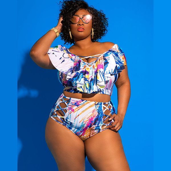 swimwear 2021 printed bikini set new plus size high waist women push up padded lage swimsuit beachwear biquini xxxl 4xl 5xl, White;black
swimwear 2021 printed bikini set new plus size high waist women push up padded lage swimsuit beachwear biquini xxxl 4xl 5xl, White;black