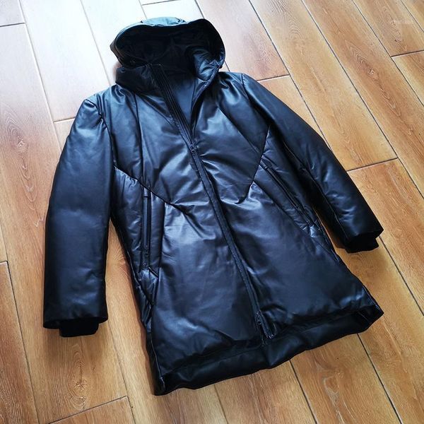 men's jackets red dj1000 read description super warm mens genuine sheep leather 90% duck feather jacket long coat, Black;brown
men's jackets red dj1000 read description super warm mens genuine sheep leather 90% duck feather jacket long coat, Black;brown