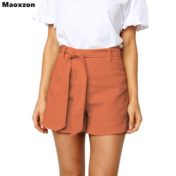 women's shorts maoxzon womens casual bandage loose for female spring summer high waist drawstring short trousers, White;black
women's shorts maoxzon womens casual bandage loose for female spring summer high waist drawstring short trousers, White;black