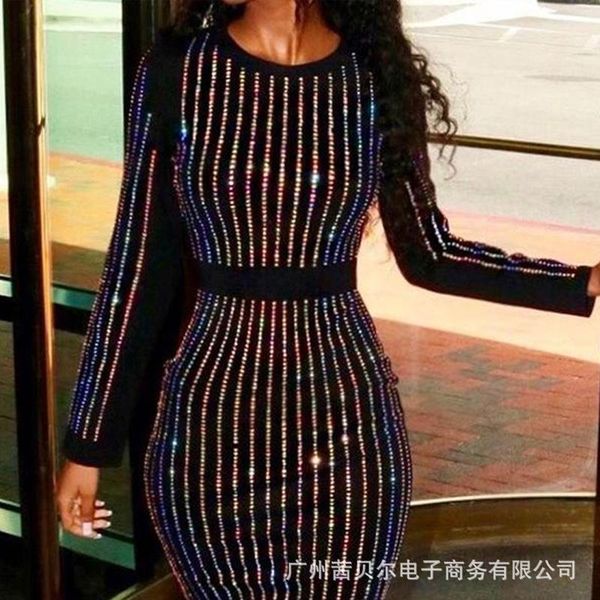 sequin dress ladies long-sleeved striped dresses length sleeve style length(cm) pattern type material model number casual, Black;gray
sequin dress ladies long-sleeved striped dresses length sleeve style length(cm) pattern type material model number casual, Black;gray