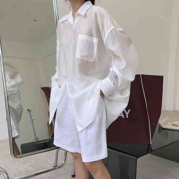 women's blouses & shirts women oversize cotton blouse loose long normcore minimalist shirt 8dhd, White
women's blouses & shirts women oversize cotton blouse loose long normcore minimalist shirt 8dhd, White