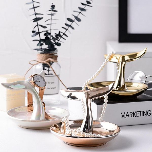kitchen storage & organization nordic style tray ceramic gold-plated whale tail abstract decoration crafts jewelry ring organizer
kitchen storage & organization nordic style tray ceramic gold-plated whale tail abstract decoration crafts jewelry ring organizer