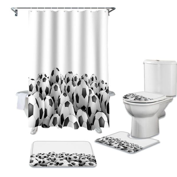 shower curtains 3d football soccer game sport print curtain bathtub decor rug waterproof bathroom toilet cover mat set
shower curtains 3d football soccer game sport print curtain bathtub decor rug waterproof bathroom toilet cover mat set