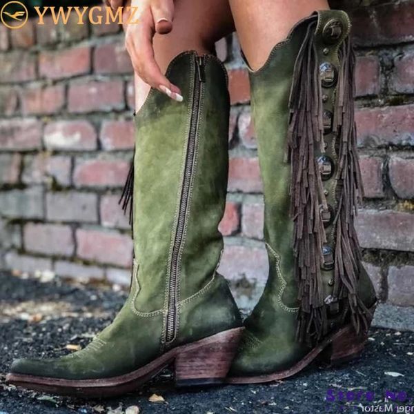 boots women knee high big size chunky mid heels shoes booties vintage pu leather gladiator tassels deco shoe botas mujer, Black
boots women knee high big size chunky mid heels shoes booties vintage pu leather gladiator tassels deco shoe botas mujer, Black