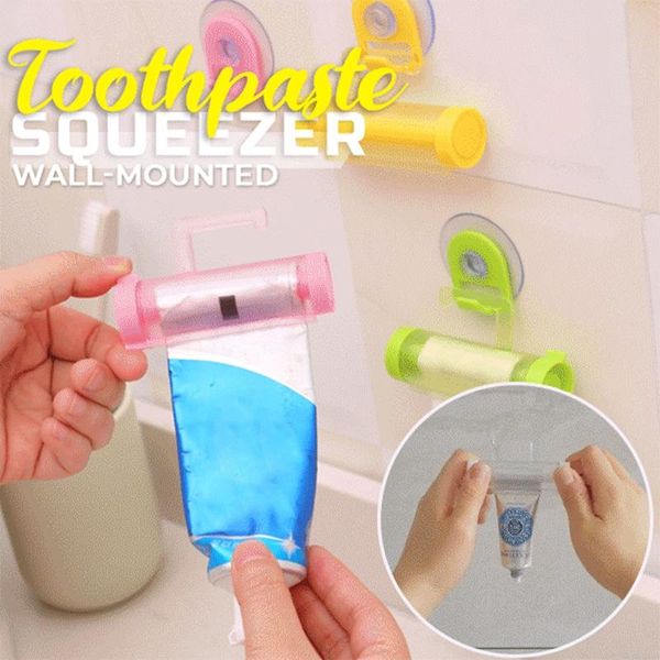 toothbrush holders wall-mounted toothpaste squeezer with suction cup creative dispenser tube tooth paste bathroom accessories
toothbrush holders wall-mounted toothpaste squeezer with suction cup creative dispenser tube tooth paste bathroom accessories