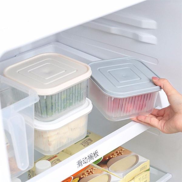 kitchen organizer square drain sealed box fridge storage tank ginger garlic onion refrigerator container bottles & jars
kitchen organizer square drain sealed box fridge storage tank ginger garlic onion refrigerator container bottles & jars