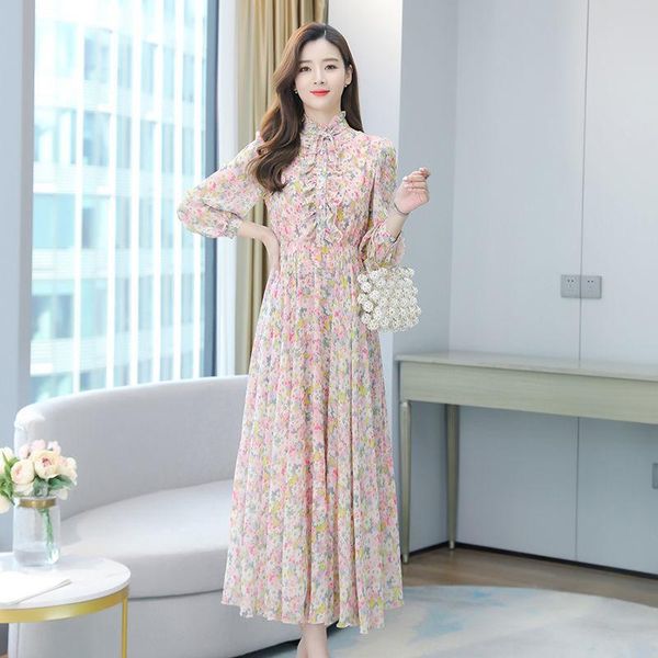 casual dresses 2021 woman spring autumn vintage floral print dress female long sleeve ladies a-line chiffon printed beach vestidos h130, Black;gray
casual dresses 2021 woman spring autumn vintage floral print dress female long sleeve ladies a-line chiffon printed beach vestidos h130, Black;gray