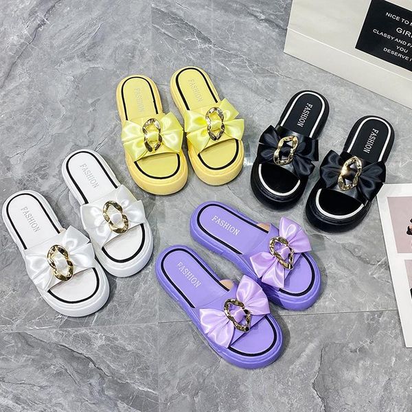 slippers shoes soft slides low slipers women fashion butterfly-knot platform comfort summer 2021 luxury rubber ho, Black
slippers shoes soft slides low slipers women fashion butterfly-knot platform comfort summer 2021 luxury rubber ho, Black