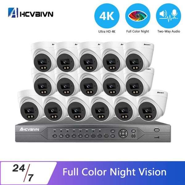security camera system 16ch 8ch 4k poe nvr kit hd 5mp full color night vision ip cctv video surveillance cameras set wireless kits
security camera system 16ch 8ch 4k poe nvr kit hd 5mp full color night vision ip cctv video surveillance cameras set wireless kits