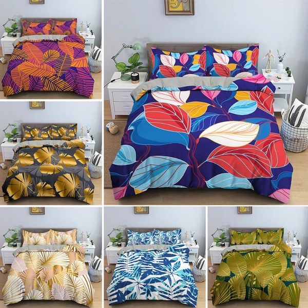 multicolored leaves bedding set comfortable 2/3pcs duvet cover sets with pillowcase soft twin single double king size
multicolored leaves bedding set comfortable 2/3pcs duvet cover sets with pillowcase soft twin single double king size