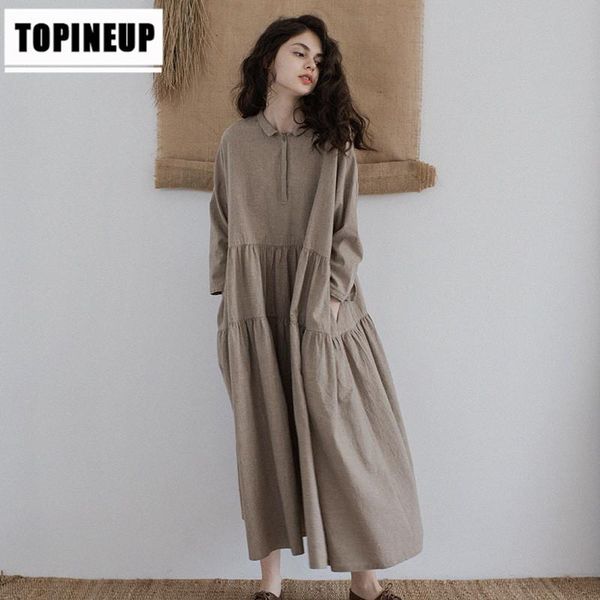 casual dresses linen retro long loose dress cotton elegant fashion commute round neck solid color comfortable leisure jupe ga27, Black;gray
casual dresses linen retro long loose dress cotton elegant fashion commute round neck solid color comfortable leisure jupe ga27, Black;gray