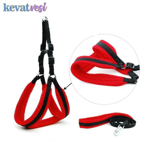 dog collars & leashes harness leash adjustable mesh breathable chest strap set classic solid color collar dogs puppy chihuahua supplies
dog collars & leashes harness leash adjustable mesh breathable chest strap set classic solid color collar dogs puppy chihuahua supplies