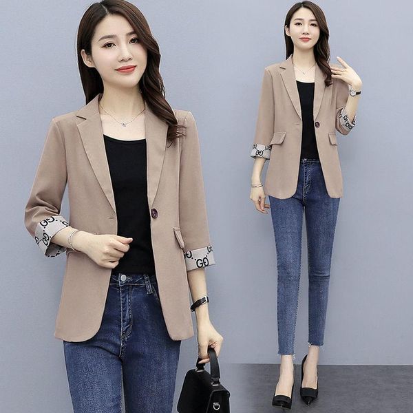 women's suits & blazers thin blazer coat spring and summer fashion leisure 7 / 4 sleeve lady solid button suit, White;black
women's suits & blazers thin blazer coat spring and summer fashion leisure 7 / 4 sleeve lady solid button suit, White;black